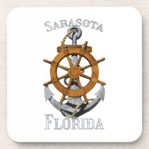 Sarasota Florida Vacation Nautical Anchor Helm Sai Coaster