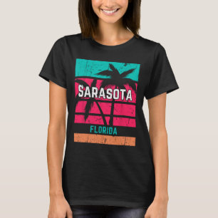 Sarasota Florida Vacation Souvenir Surfing Vintage T-Shirt