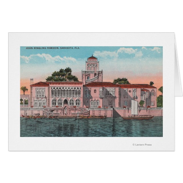 Sarasota, Florida - View of John Ringling (Front Horizontal)