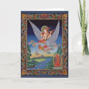Sarasvati Greeting Card