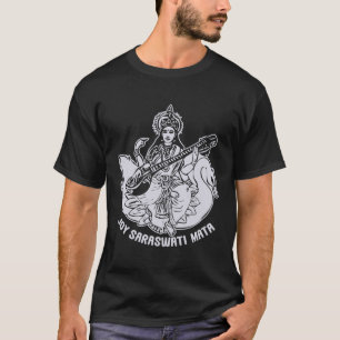 Sarasvati Hindu Goddess T-Shirt