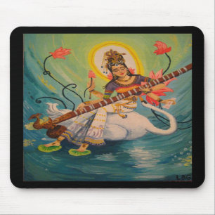 Saraswati Painting Mousepad