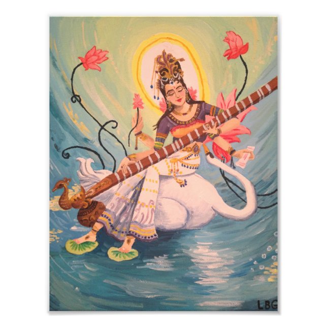 Saraswati Print (Front)