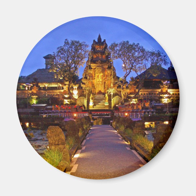 Saraswati Temple Magnet (Front)