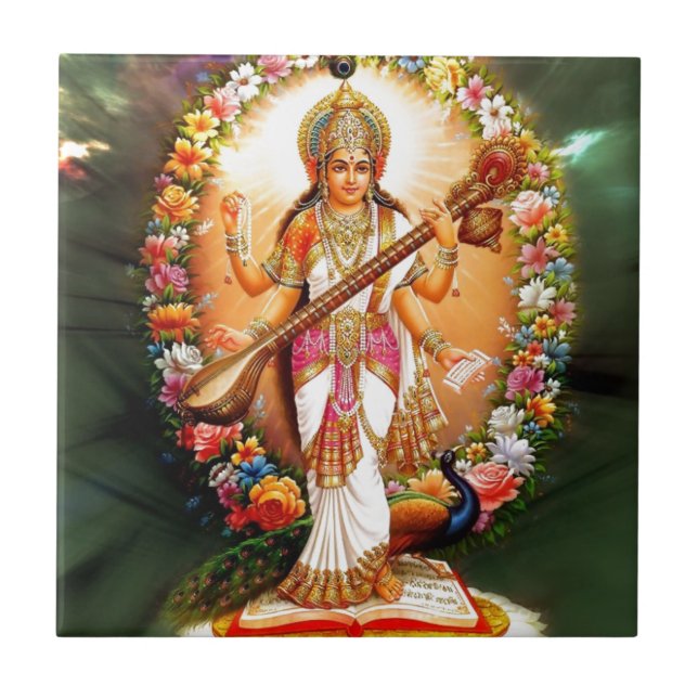 Saraswati Tile (Front)