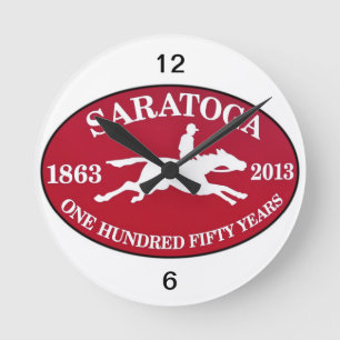 Saratoga 150 round clock