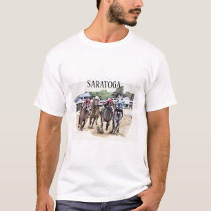 SARATOGA - horse racing T-Shirt