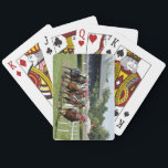 Saratoga Race Course Playing Cards<br><div class="desc">Leroidesanimaux on the lead in the Four Star Dave in 2004.</div>