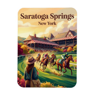 Saratoga Race Course USA Magnet