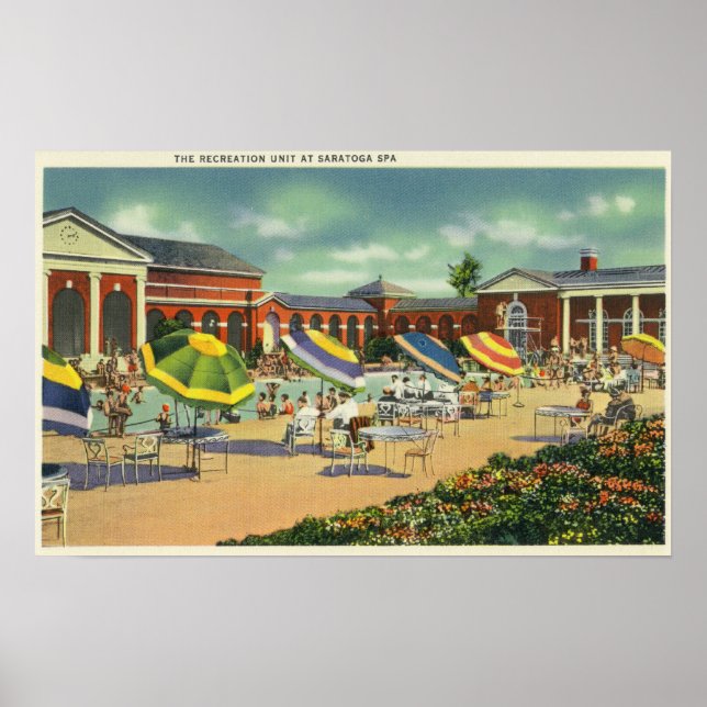Saratoga Spa Recreation Unit View Poster (Front)