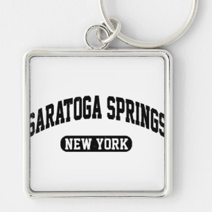 Saratoga Springs New York Key Ring