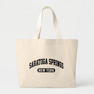 Saratoga Springs New York Large Tote Bag