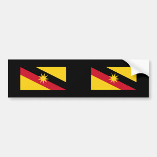 Sarawak, Malaysia Bumper Sticker