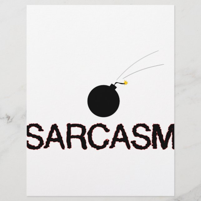 Sarcasm Bombed (Front)