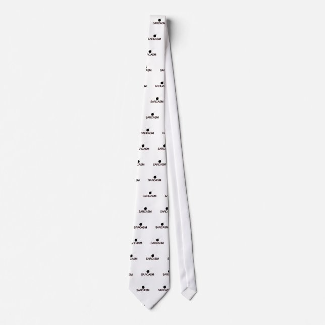 Sarcasm Bombed Tie (Front)