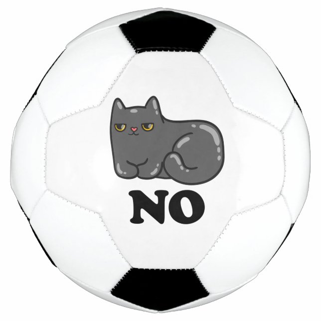 Sarcasm Cat Soccer Ball (Front)