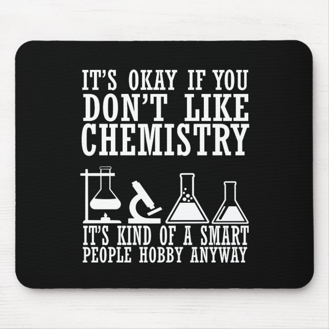 sarcasm chemistry mouse pad (Front)