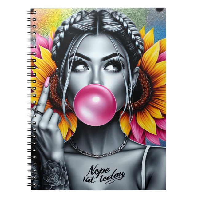 Sarcasm is my love language sassy woman funny sis notebook (Front)