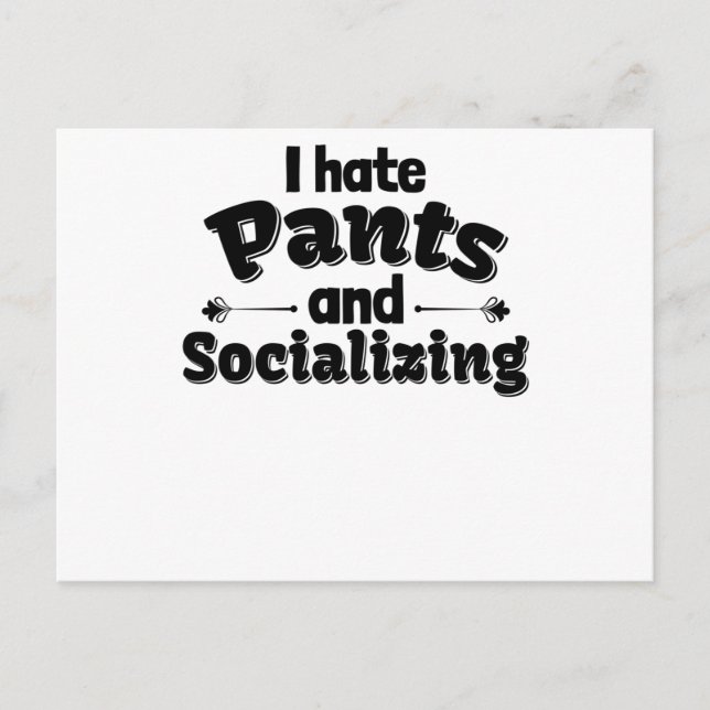 Sarcasm is the way to mock someone with style postcard (Front)