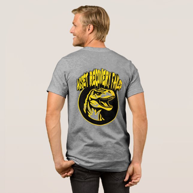Sarcasm Jurassic Dinosaur T-Rex Tee (Back Full)