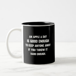 Sarcasm lover   Sarcasm sayings   Sarcastic Two-Tone Coffee Mug