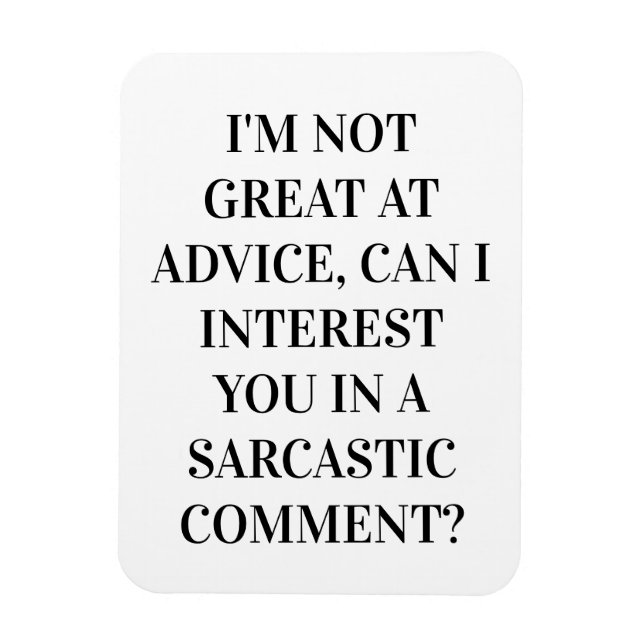 SARCASM MAGNET (Vertical)