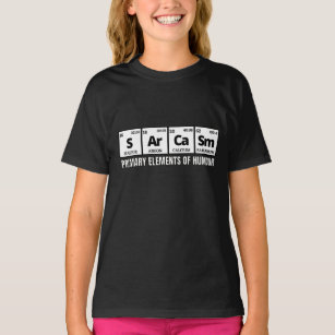 Sarcasm Periodic Element Design T-Shirt