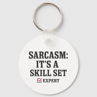 Sarcasm Skill Set Expert Typography