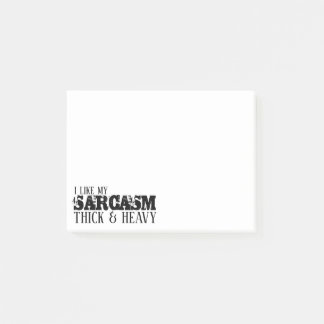 Sarcasm Thick & Heavy Post-it Notes