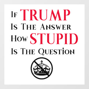Sarcastic Anti Trump Protest Statement
