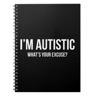 Sarcastic Autism T-shirt - I'm Autistic, What's Yo Notebook