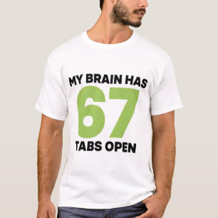 Sarcastic Busy Mind Saying Multitasking Chaos T-Shirt
