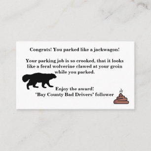 Sarcastic Calling Card