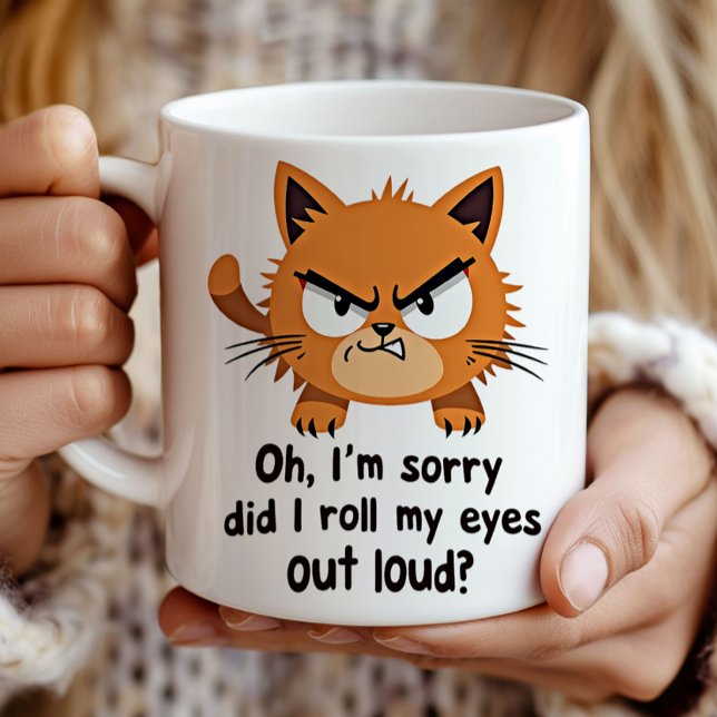 Sarcastic Cat Lover Gift Antisocial Kitty  Coffee Mug (Creator Uploaded)