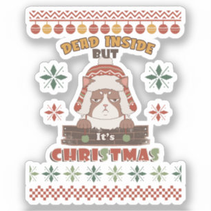 Sarcastic Christmas Dog - Ugly Sweater Inspired