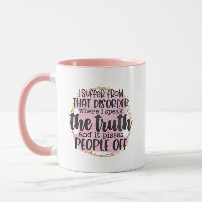 Sarcastic Coffee Mug Quote (Left)