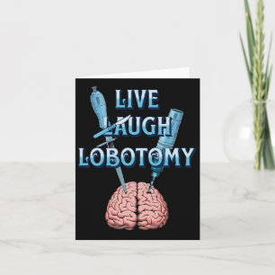 Sarcastic Dark Humour Gothic Live Card