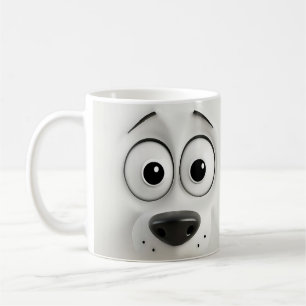 Sarcastic Dog Face 3D  Coffee Mug