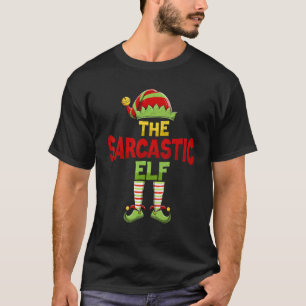 Sarcastic ELF Family Matching Group Christmas Paja T-Shirt