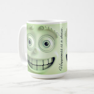 Sarcastic Face 3D Mug Wrap – Happiness is a Choice