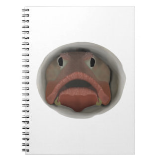 Sarcastic Fringehead - Fish Head Notebook