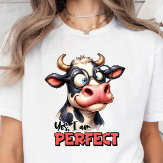 Sarcastic, Funny Cow T-shirt