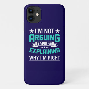 Sarcastic Funny Quote Design iPhone 11 Case