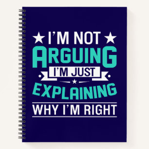 Sarcastic Funny Quote Design Notebook