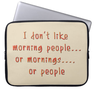 Sarcastic Funny Sayings and Quotes Salty Sarcasm Laptop Sleeve