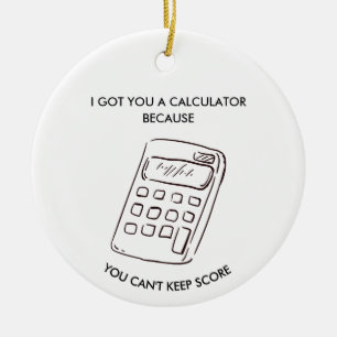  Sarcastic Gag Gift for Teammates Friends  Ceramic Ornament