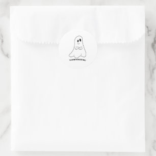 Sarcastic Ghost Stickers – You Never See Me