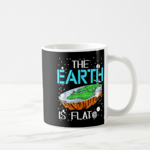 Sarcastic Globe Skeptic Joke For Galaxy Fans  Coffee Mug
