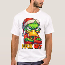 Sarcastic Grumpy Duck Christmas