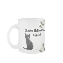 Sarcastic Halloween Cat Ghost